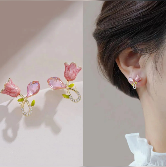 Tulip Earrings 🌷